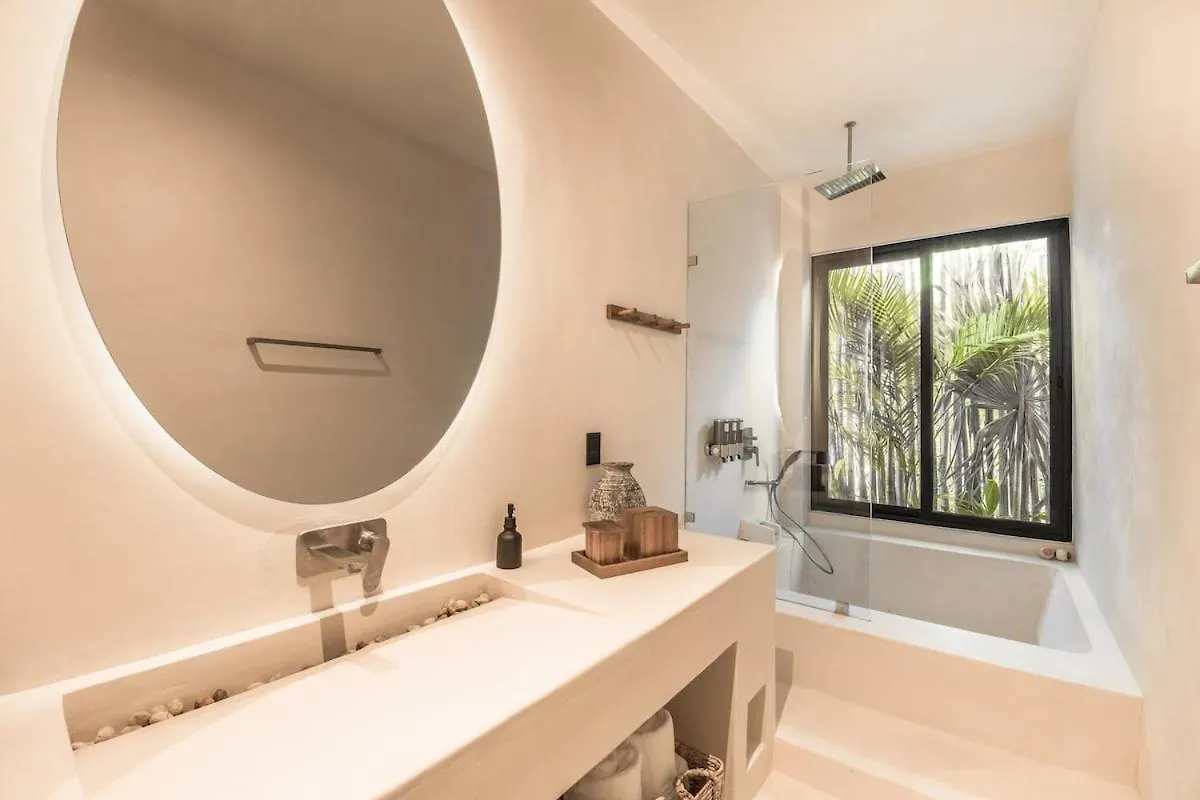 Villa With 2 Pools With Security Guard For 10 Guests Tulum Pueblo