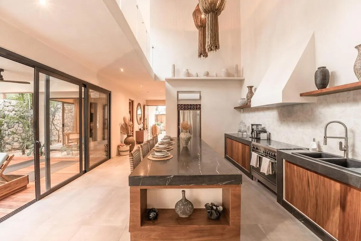 Villa With 2 Pools With Security Guard For 10 Guests Tulum Pueblo