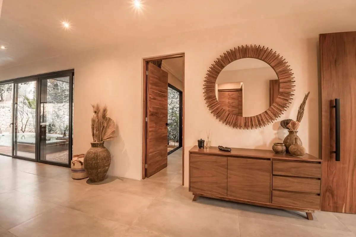Villa With 2 Pools With Security Guard For 10 Guests Tulum Pueblo