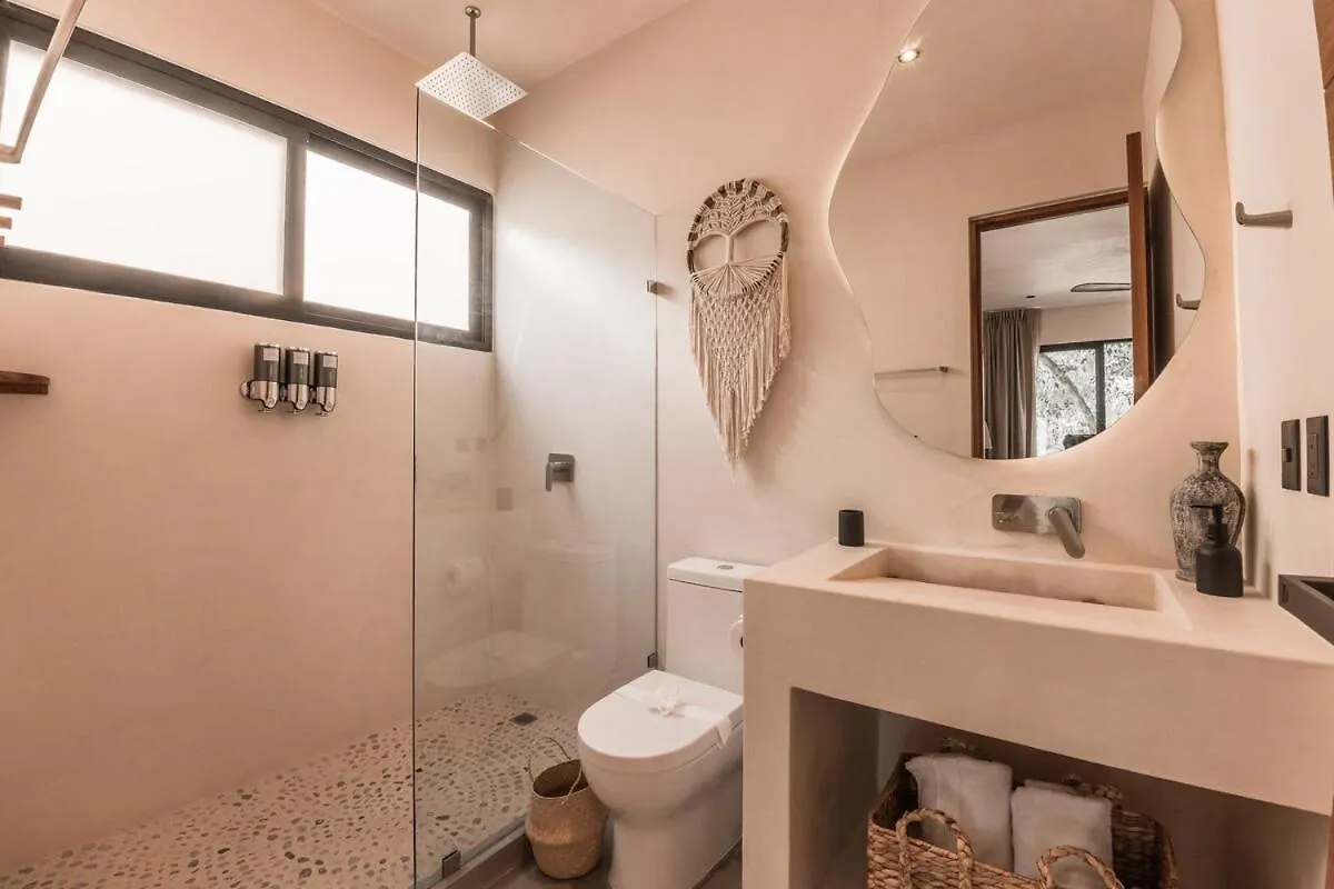 Villa With 2 Pools With Security Guard For 10 Guests Tulum Pueblo