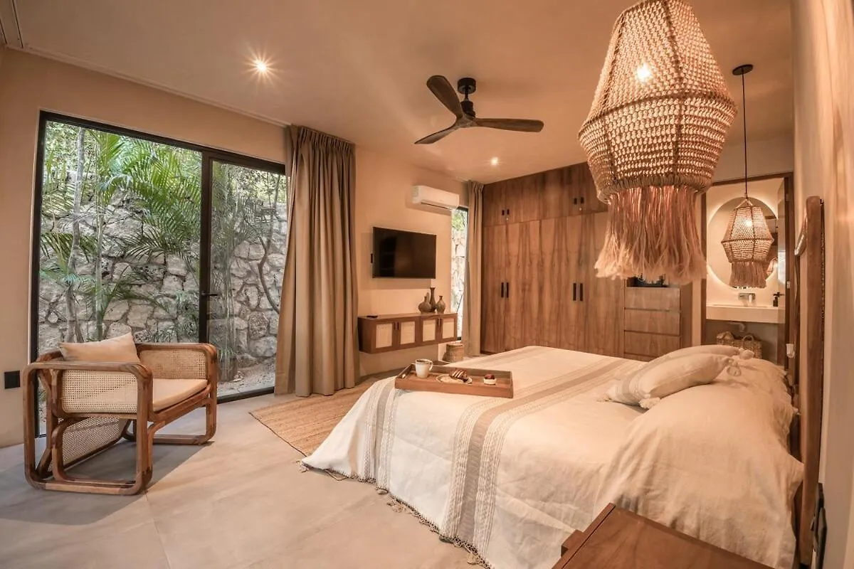 Villa With 2 Pools With Security Guard For 10 Guests Tulum Pueblo