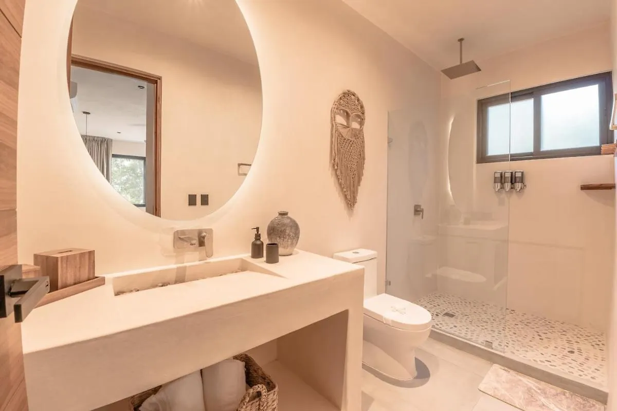 Villa With 2 Pools With Security Guard For 10 Guests Tulum Pueblo Mexico