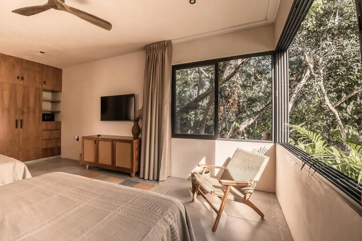 Villa With 2 Pools With Security Guard For 10 Guests Tulum Pueblo